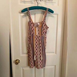 Boho peasant hippie sundress